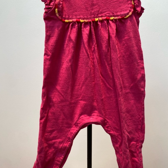 Tea Collection Pink Ruffle Bodysuit - Picture 4 of 15